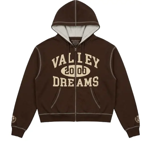 Brown Valley Dreams Hoodie Brown Valley Dreams Hoodie