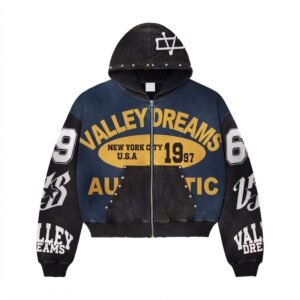 Valley Dreams 1997 Varsity Zip-Up Hoodie