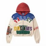 Valley Dreams Colorblock Varsity Hoodie